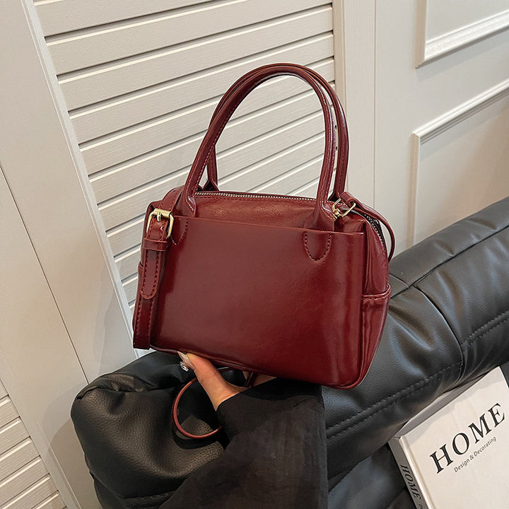Luxurious Structured Leather Handbag Stornfield