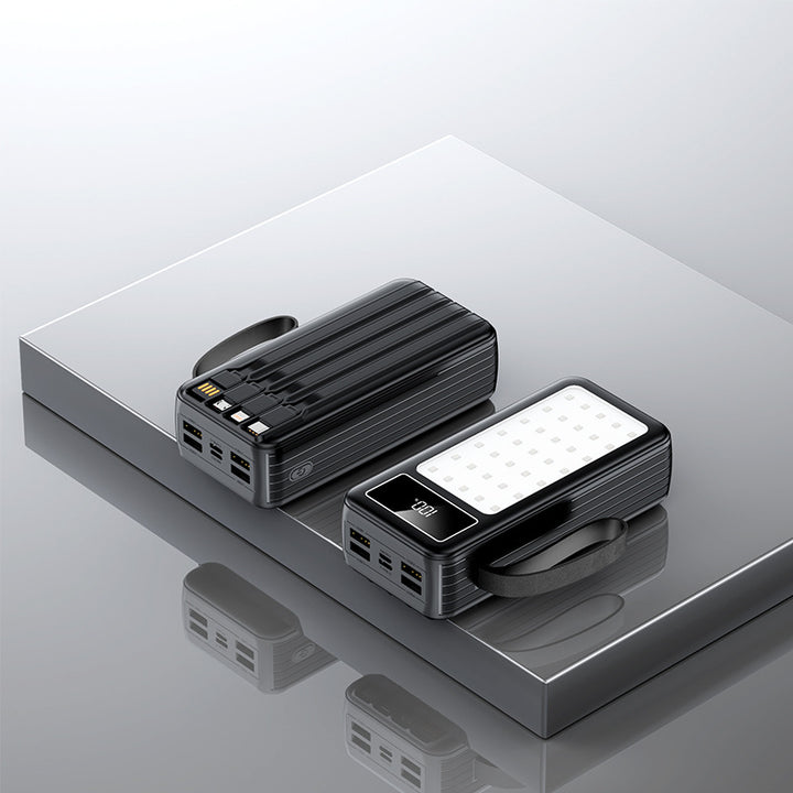 Portable power bank with integrated fast charging function and LCD display Stornfield