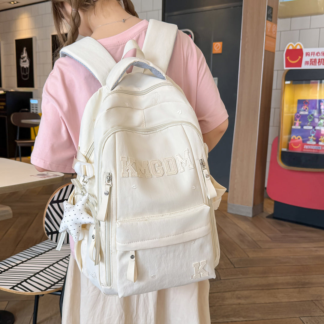Stylish Embroidered Backpack Stornfield 1791205224