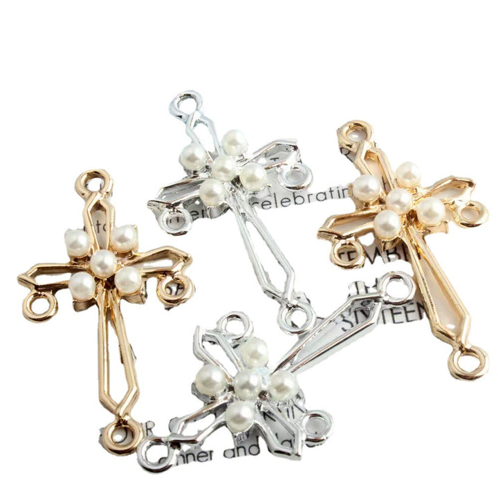 Cross Pendant Chain Earrings Stornfield