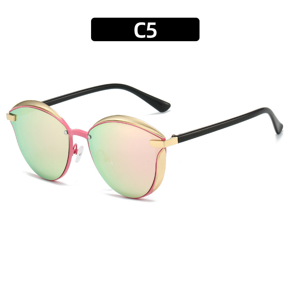 Women's sunglasses with luxurious metal frame and harmonious contour Stornfield