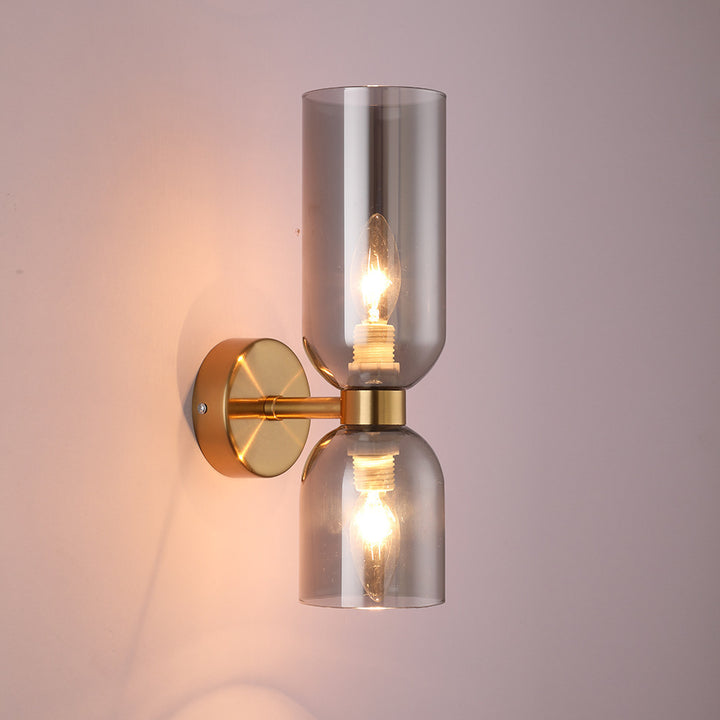 Double Cylinder Wall Light