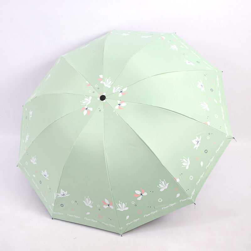 Women elegant umbrella with floral print design Stornfield