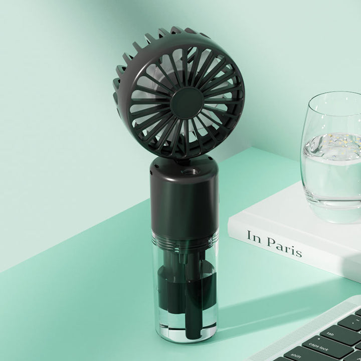 Ladies portable mini fan with water spray Stornfield