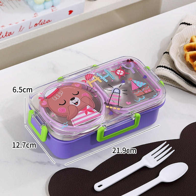 Fun-Themed Shark Design Bento Lunch Box
