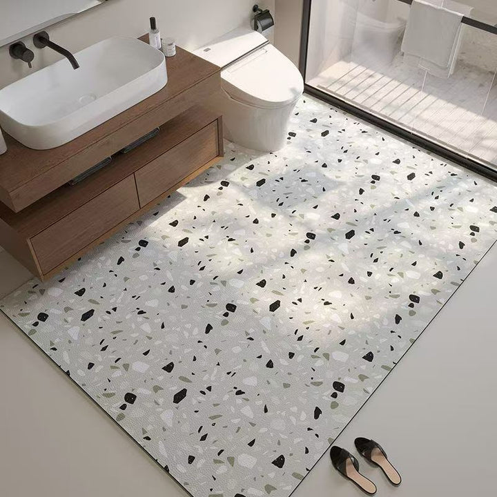 Terrazzo Style Bathroom Mat Stornfield