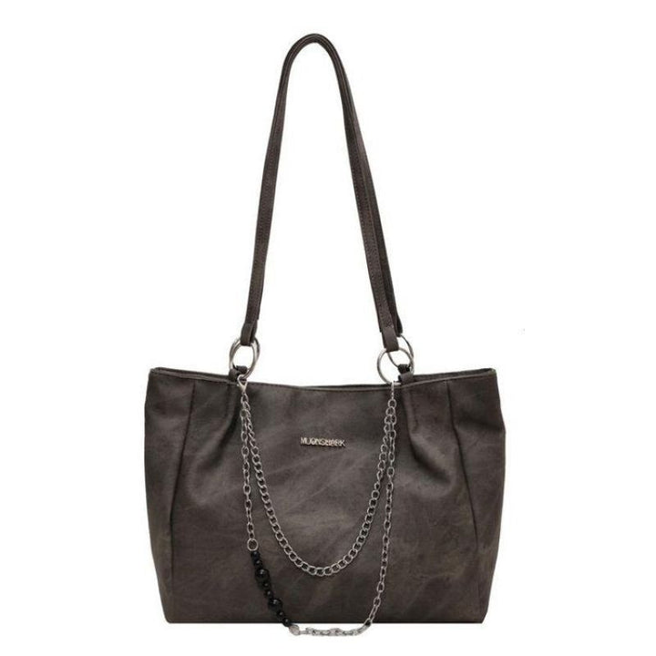 Spacious Soft Faux Leather Tote Bag Stornfield