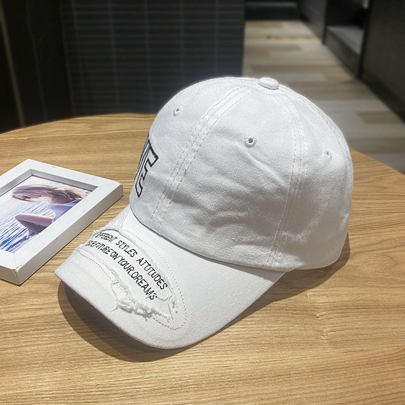 Women's Distressed Casual Denim Cap Stornfield