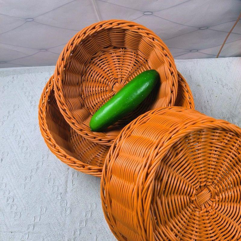 Handwoven Fruit Serving Bowls Stornfield