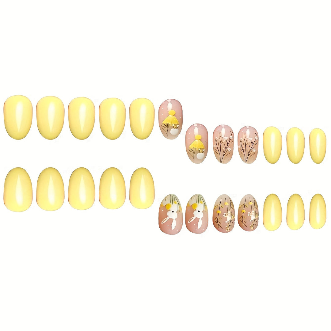 Seasonal Themed Press-On Nail Art Stornfield
