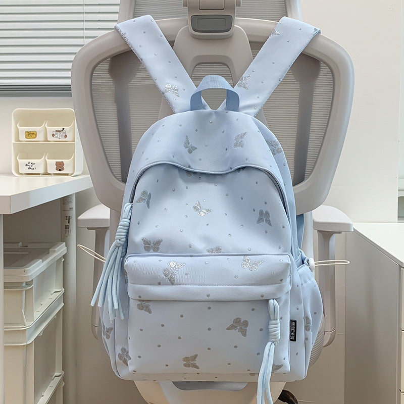 Butterfly-Themed Casual Backpack Stornfield