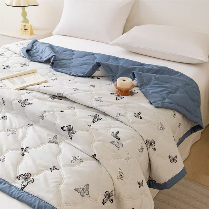 Women Cozy Blanket with Playful Bow Design Stornfield