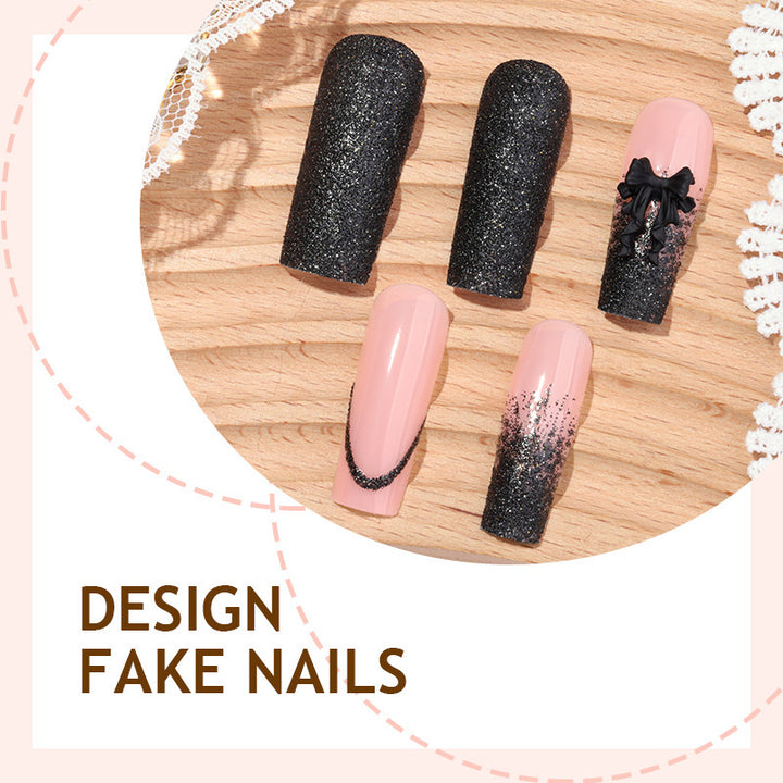 Creative Nail Art Set with Glamorous Accents Stornfield