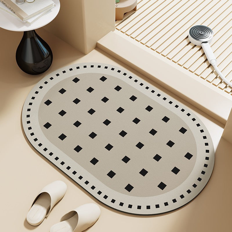 Decorative Bathroom Mat Stornfield