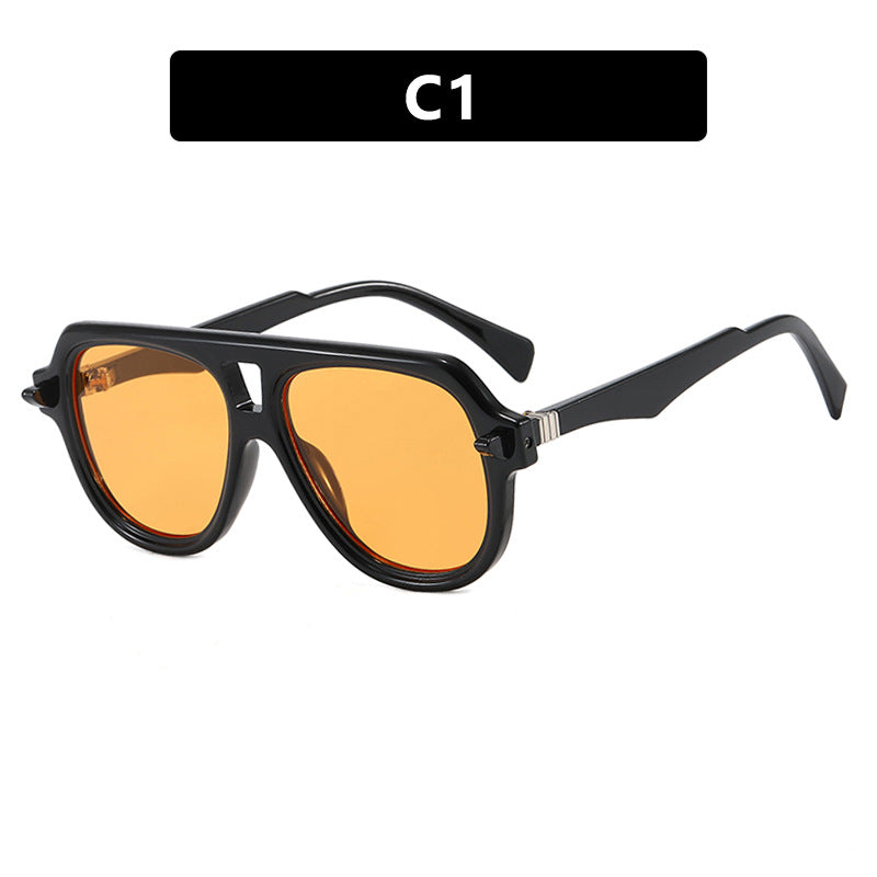 Women's rectangular sunglasses with modern frame and polarized lenses Stornfield