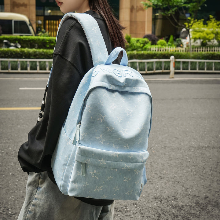 Star-Patterned Casual Backpack Stornfield 1791205253