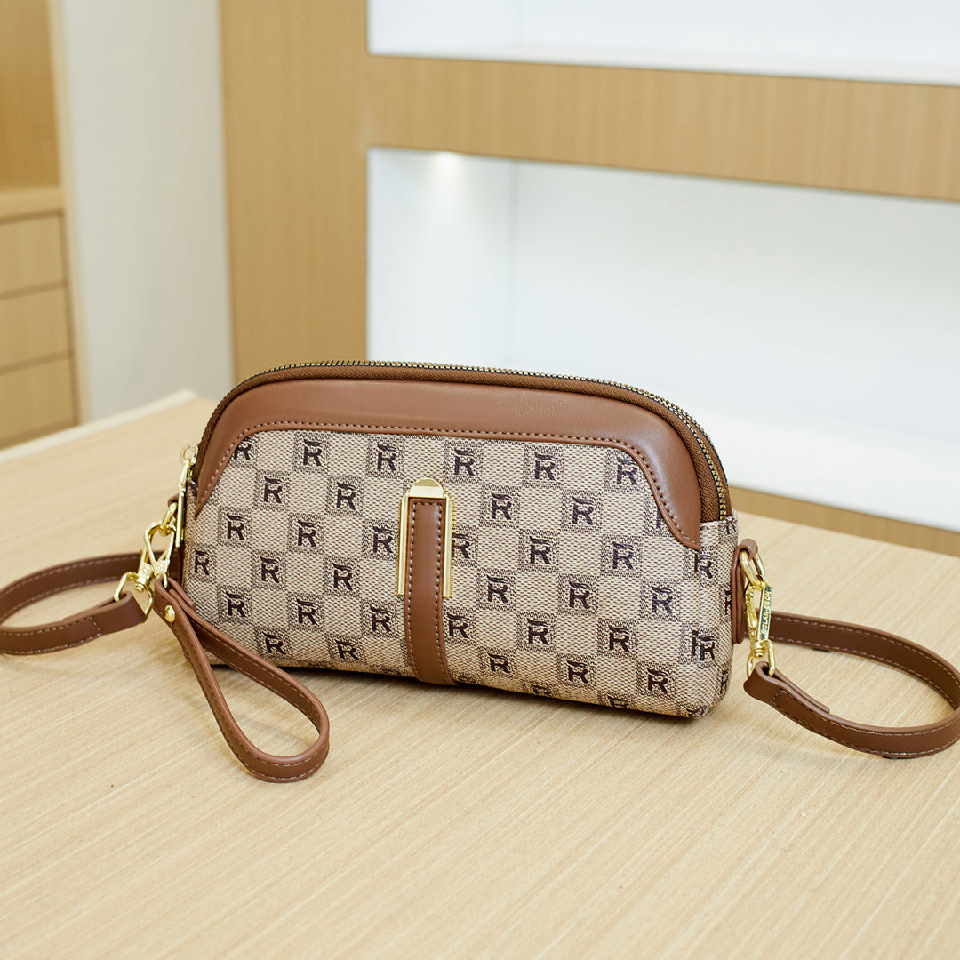 Stylish Monogrammed Clutch Bag