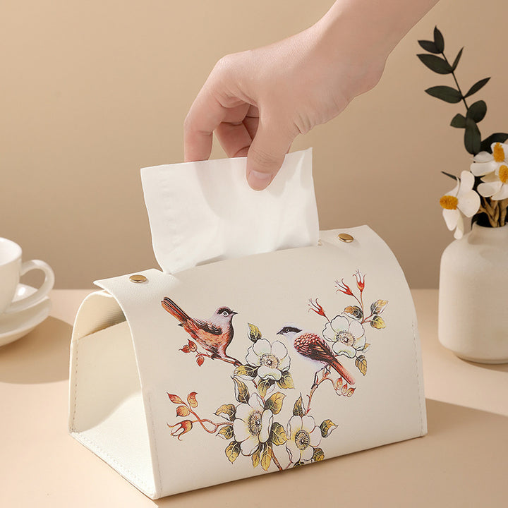 Artistic Floral Tissue Box Cover Stornfield