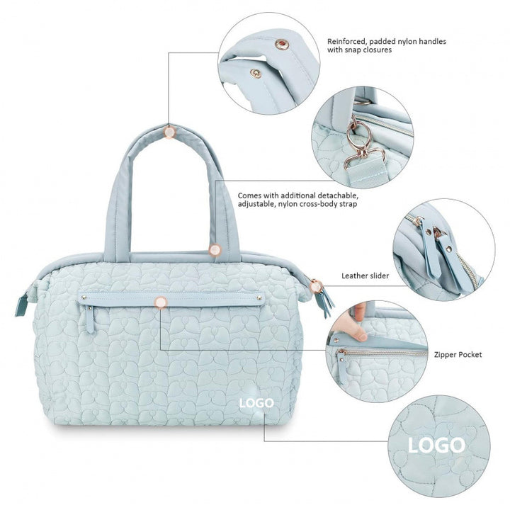 Padded tote bag with versatile compartment layout Stornfield