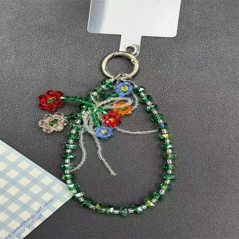 Decorative Beaded Charm Keychain Stornfield 1790135326