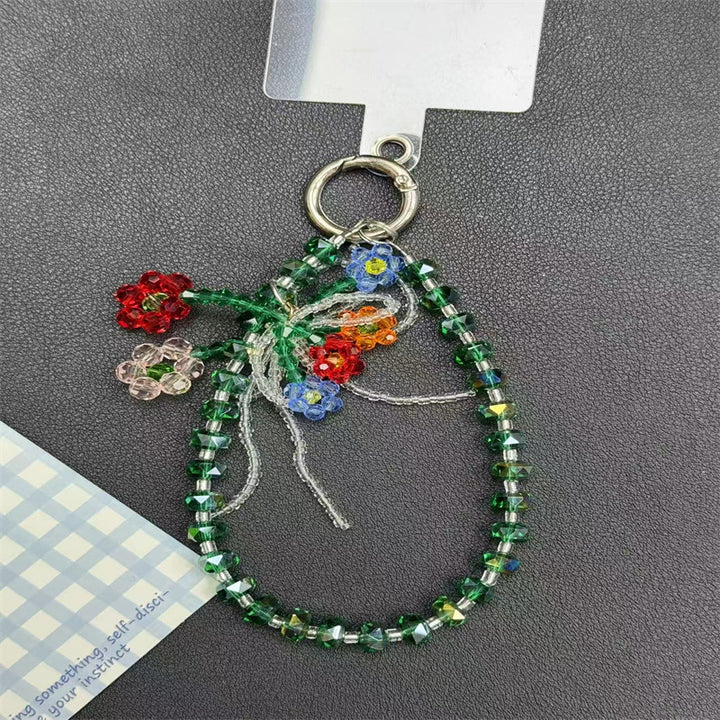 Decorative Beaded Charm Keychain Stornfield 1790135326