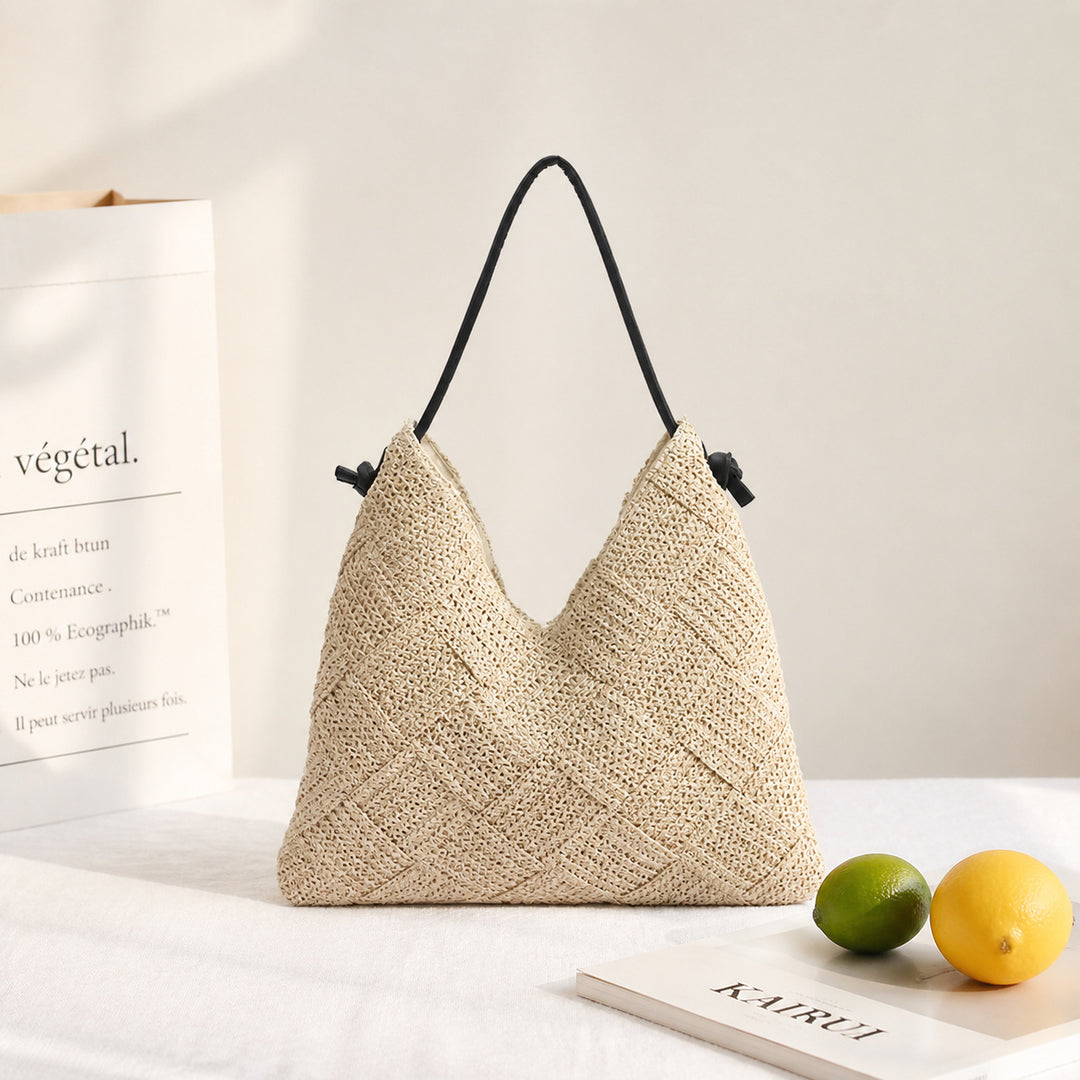 Stylish tote bag with structured pattern Stornfield