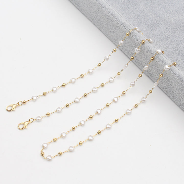 Pearl-Accented Eyewear Chain Stornfield
