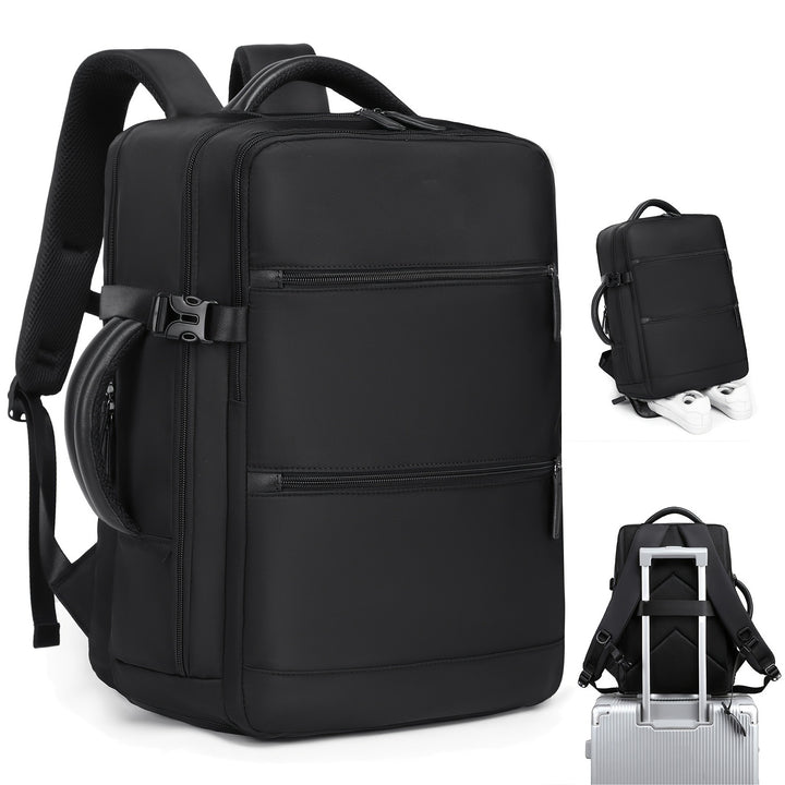 Unisex multifunctional business backpack with padded laptop compartment and removable carrying handle Stornfield
