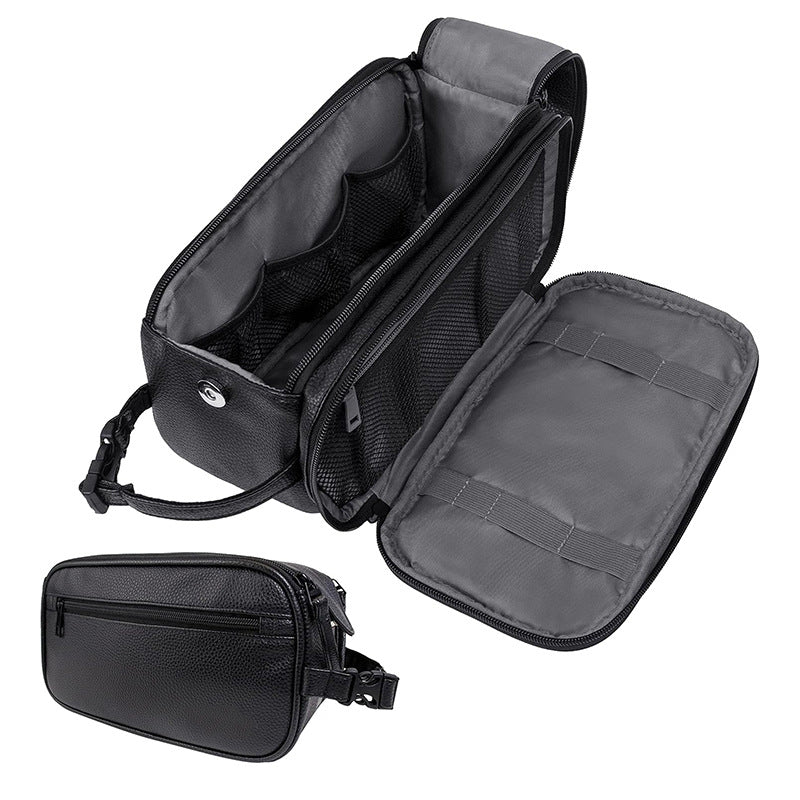 Cosmetic bag with multiple compartments Stornfield