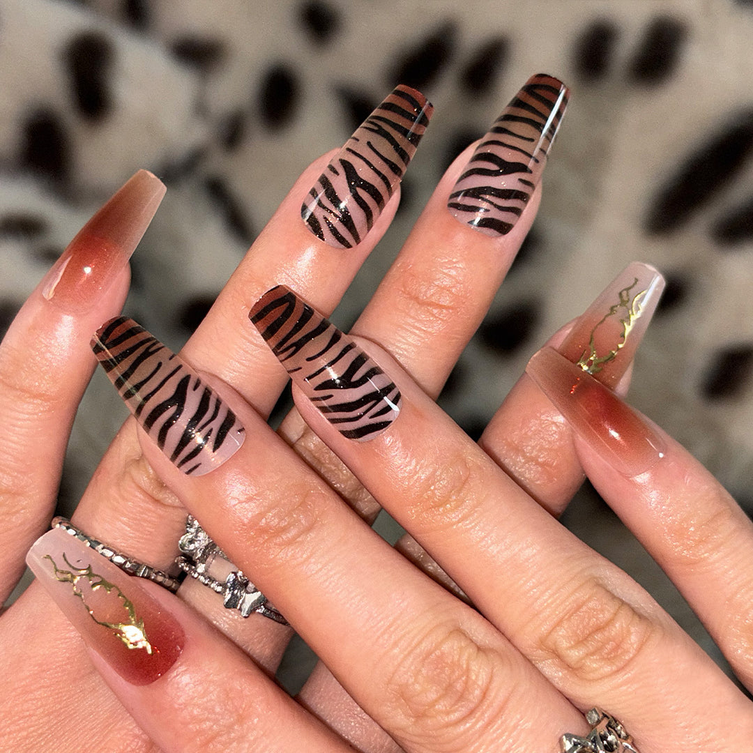 All-in-One Press-On Nail Kit Stornfield