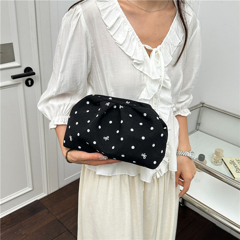 Playful Polka Dot Clutch