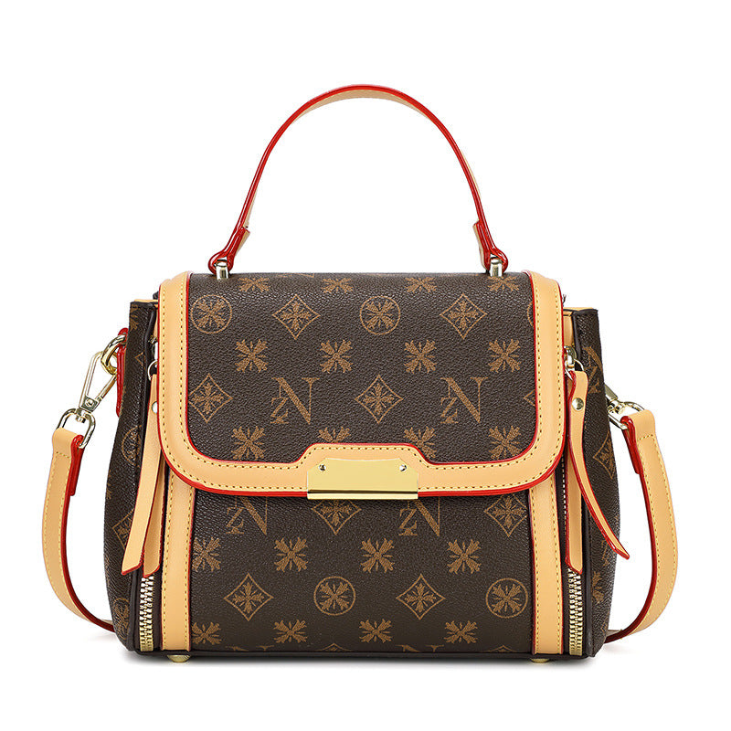 Stylish Structured Handbag with Adjustable Strap