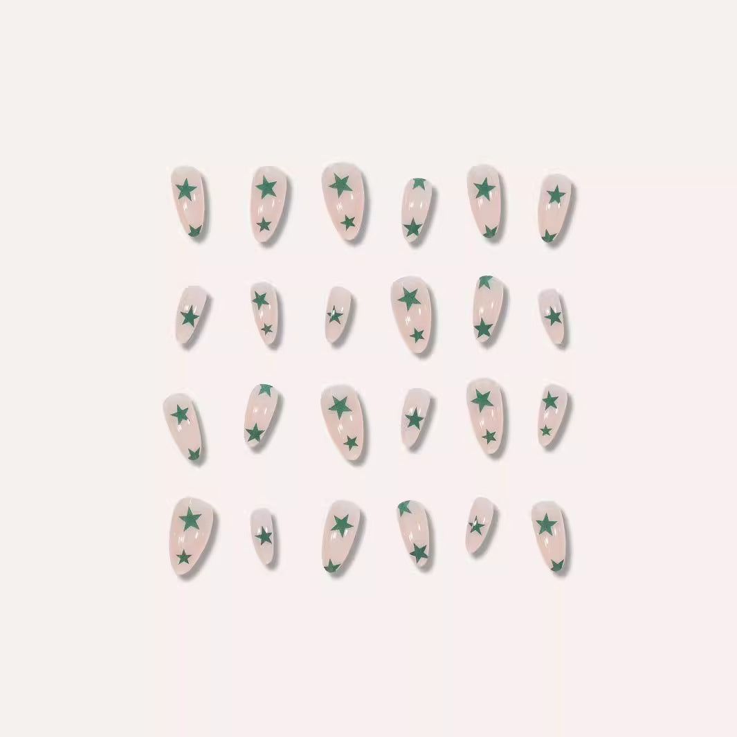 Star-Designed Stiletto Press-On Nails Stornfield