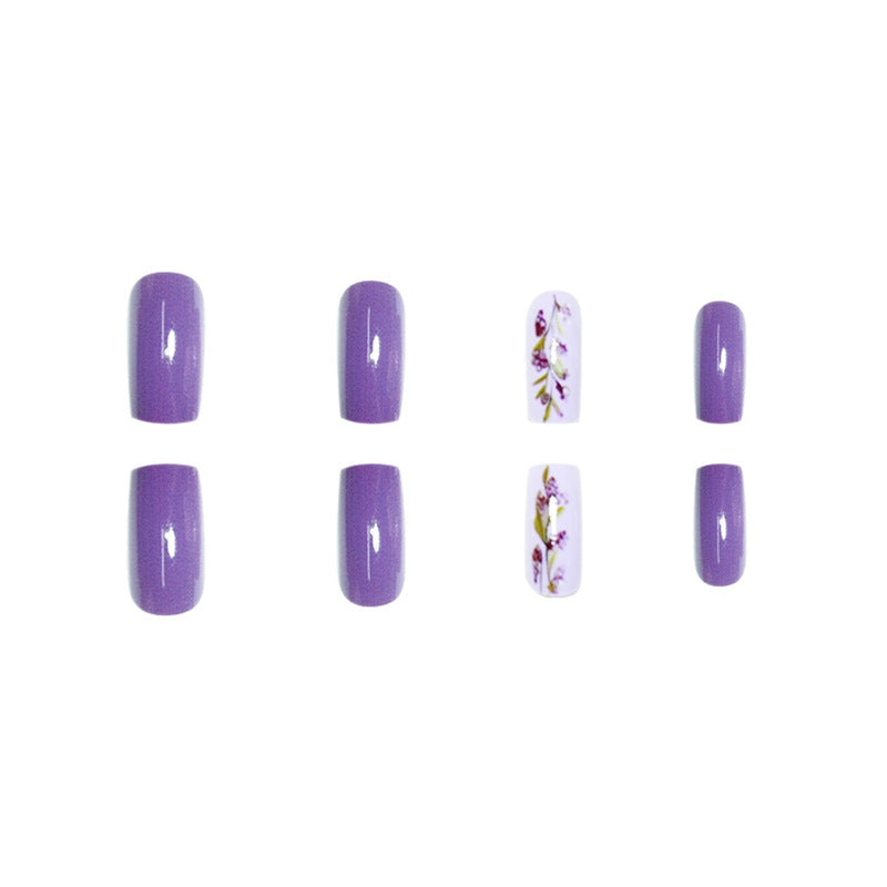 Elegant Floral Design Nail Wraps Stornfield