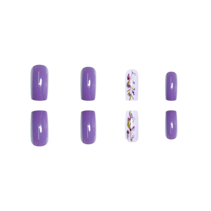 Elegant Floral Design Nail Wraps Stornfield