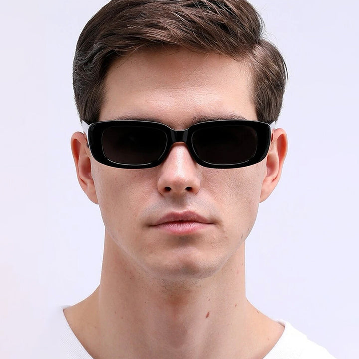 Women's fashionable rectangular sunglasses with adjustable nose pads Stornfield
