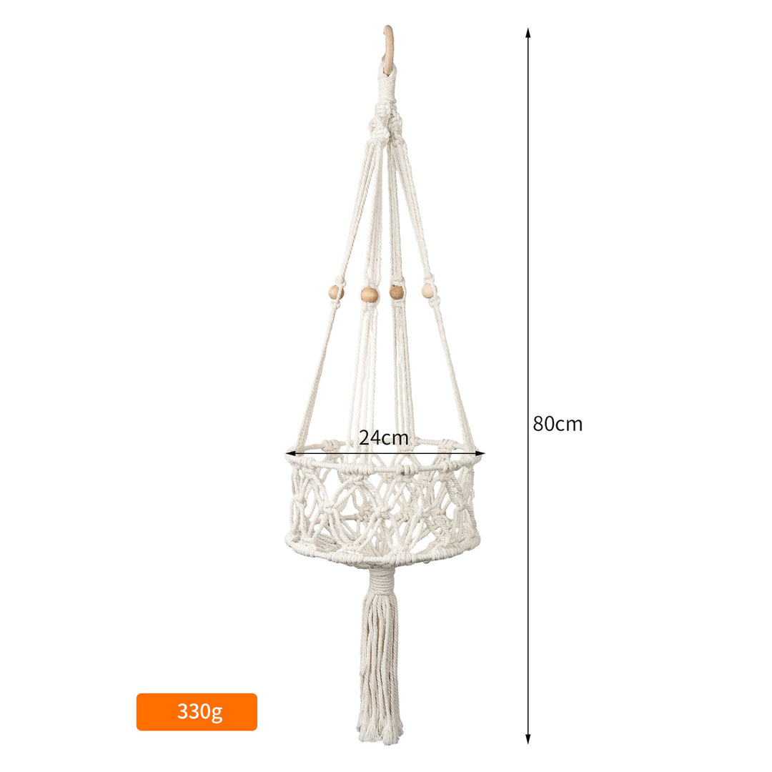 Hanging Plant Macrame Basket Stornfield
