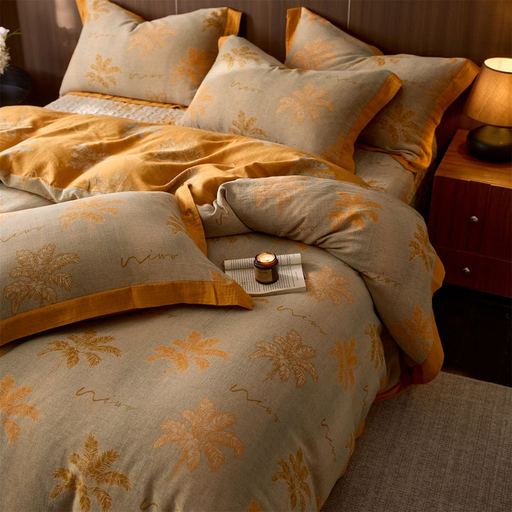 Velvet Jacquard Duvet Cover Set
