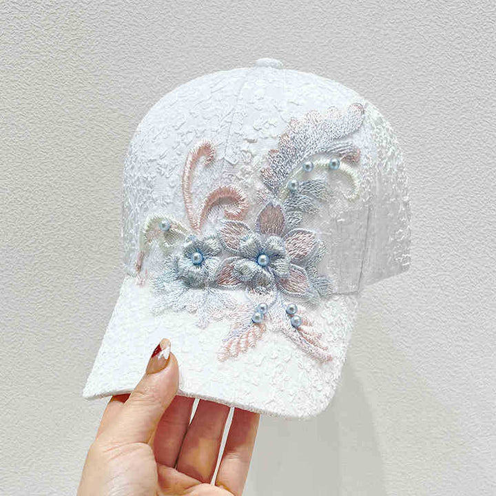 Women's Embroidered Lace Baseball Cap Stornfield