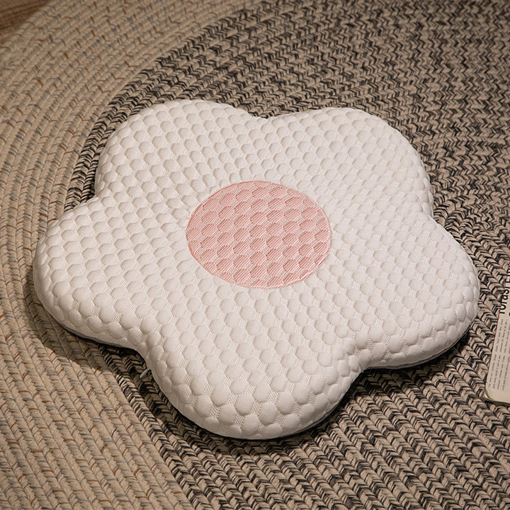 Flower cushion with breathable surface Stornfield