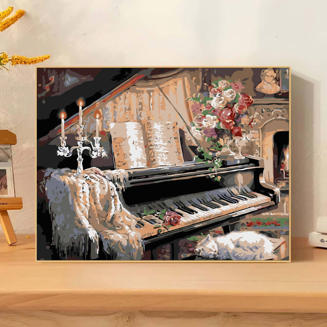 Scenic Landscape Art Canvas Print Stornfield