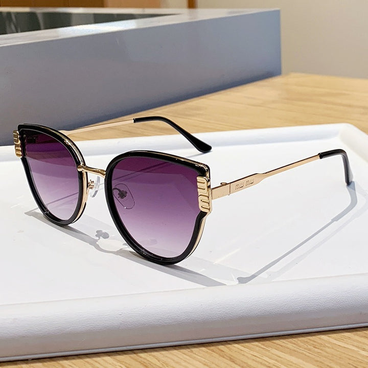 Women's Cat-Eye Sunglasses with Elegant Accentuated Lenses Stornfield