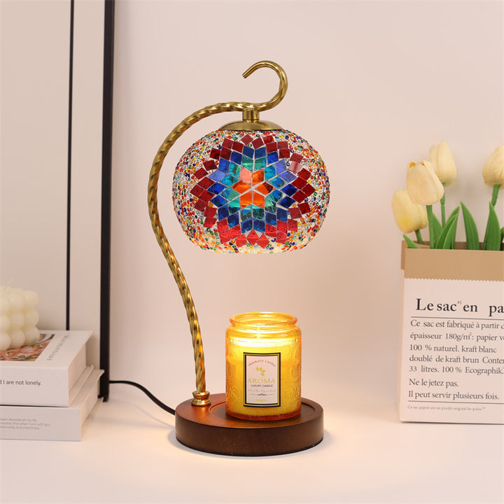 Mosaic Glass Table Lamp