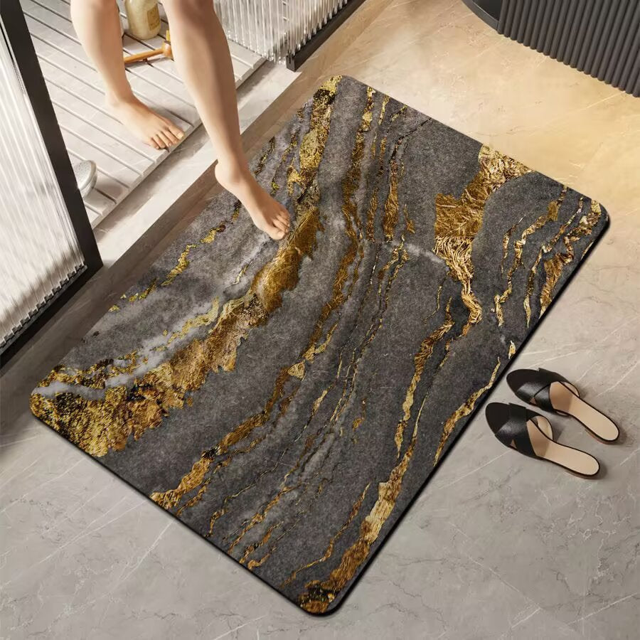 Luxurious Marble Finish Mat Stornfield