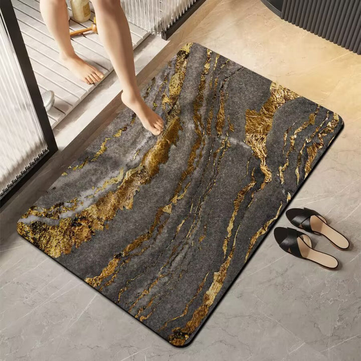 Luxurious Marble Finish Mat Stornfield