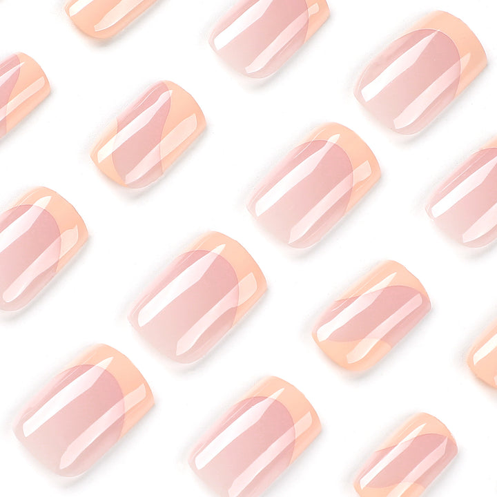Gel Nails with Elegant Design Stornfield