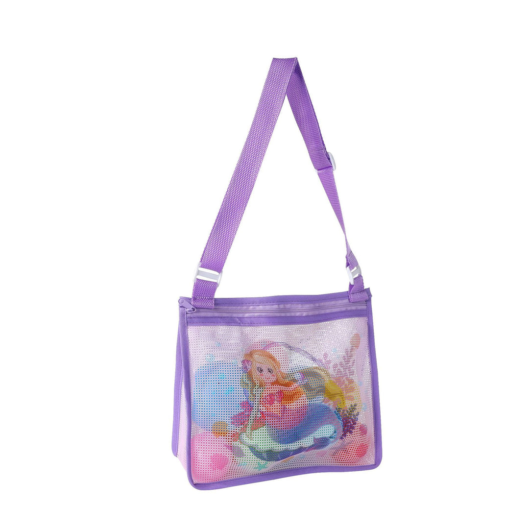 Mesh Beach Bag with Practical Zipper Stornfield