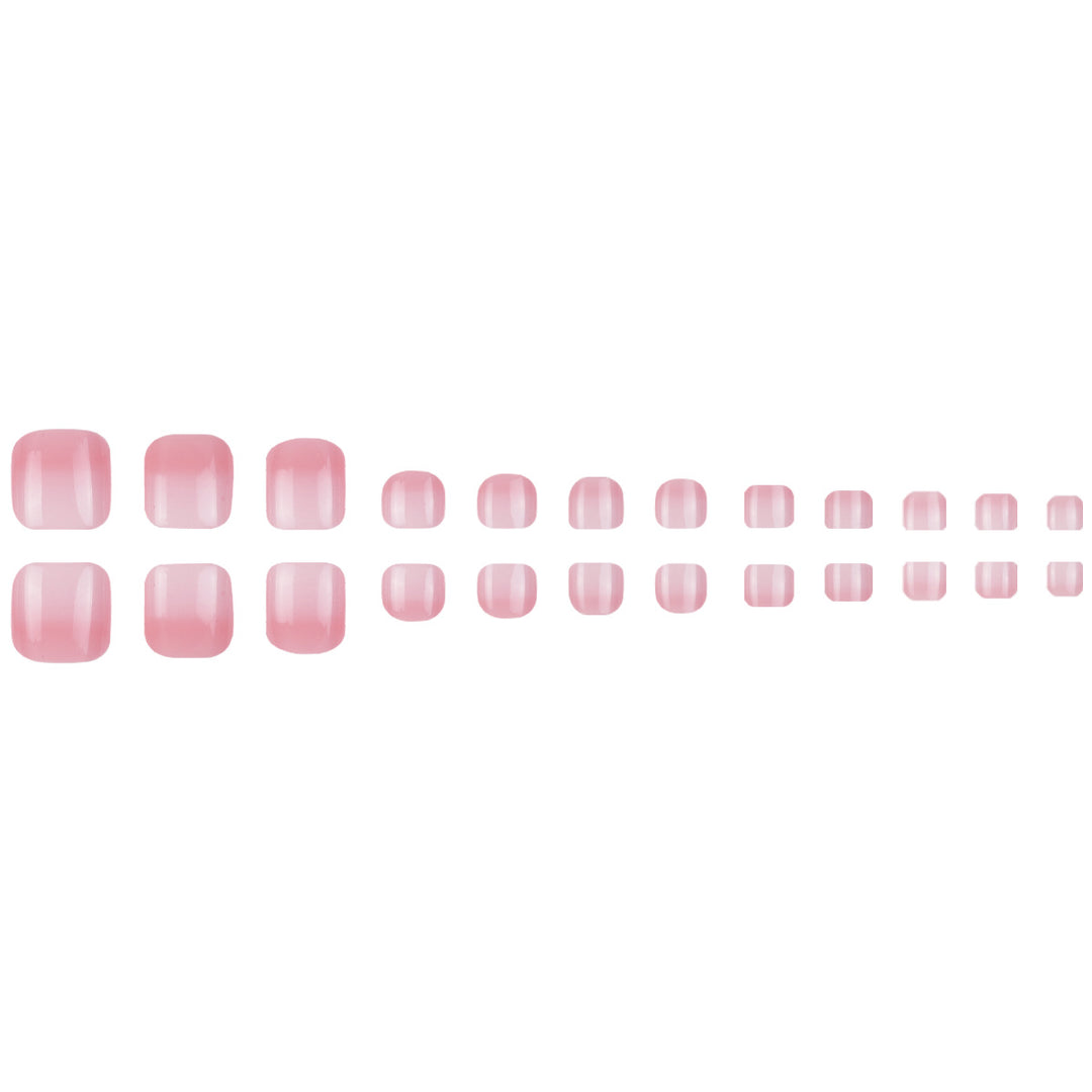 Elegant Gel Press-On Toenails Stornfield