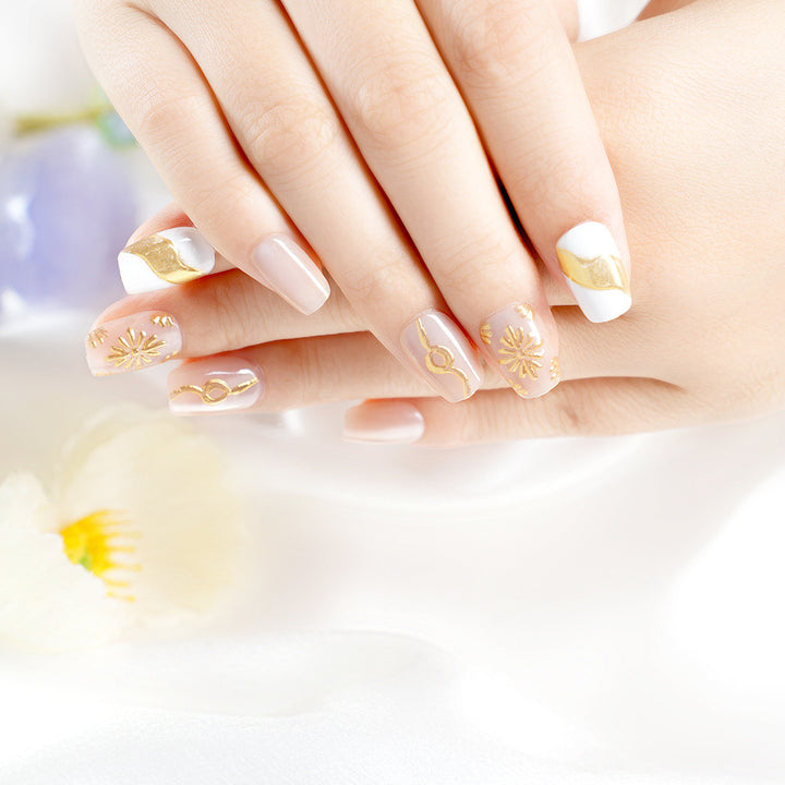 Artistic Metallic Nail Set Stornfield