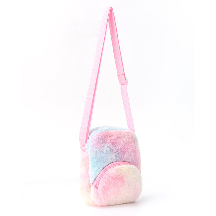 Fluffy shoulder bag with star motif Stornfield